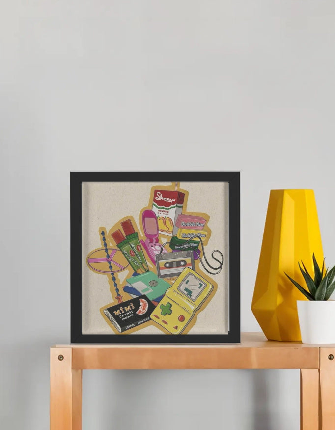 90's Stuff Poster