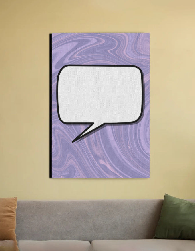 Fill Your Thoughts- Purple