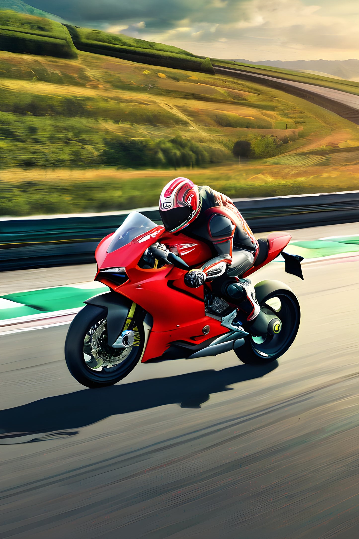Ducati- Acrylic Poster