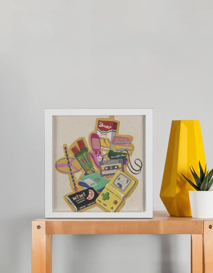 90's Stuff Poster