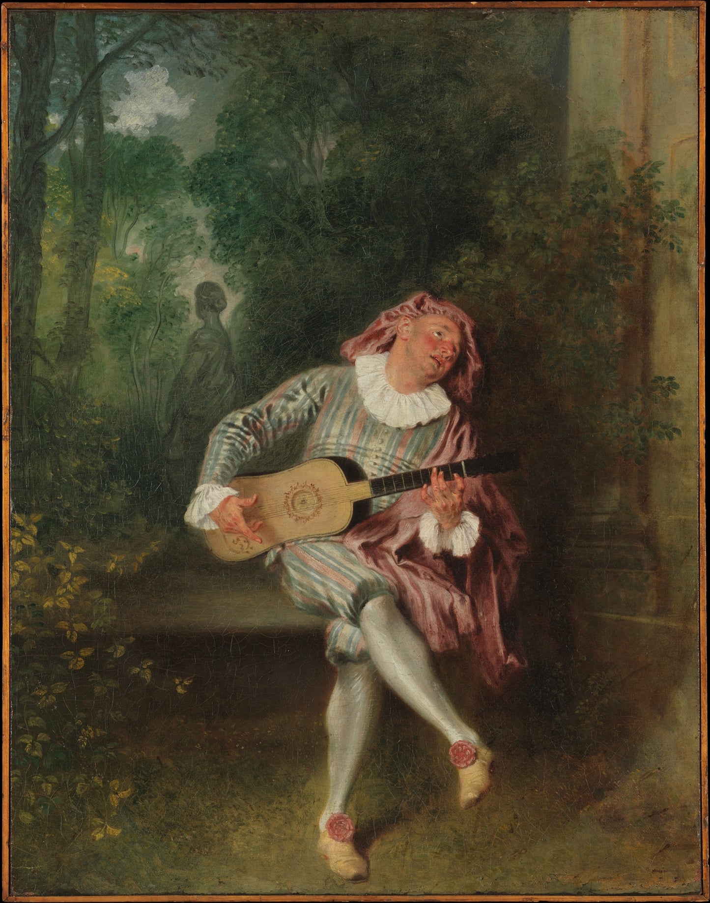 Mezzetin By Antoine Watteau