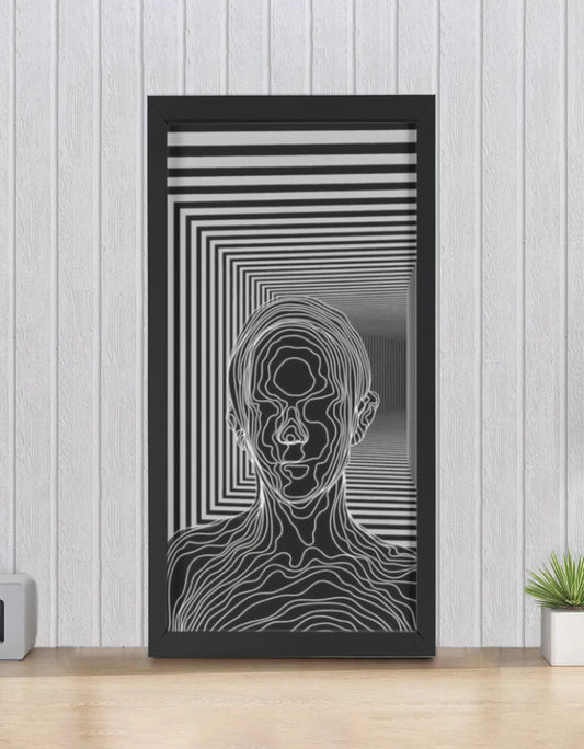 Trippy Line Art