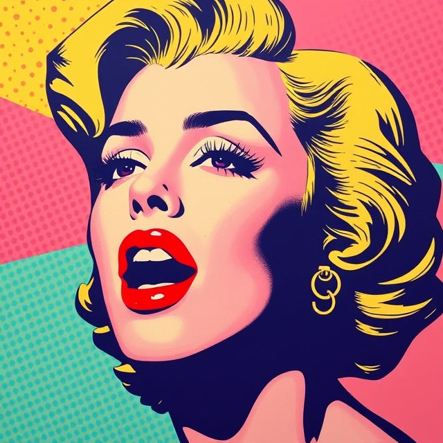 Retro Women Acrylic Poster