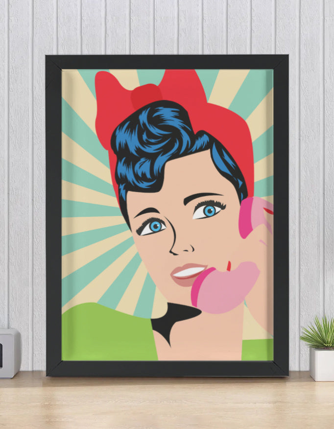 Hello from the ’70s – Retro Pop Art